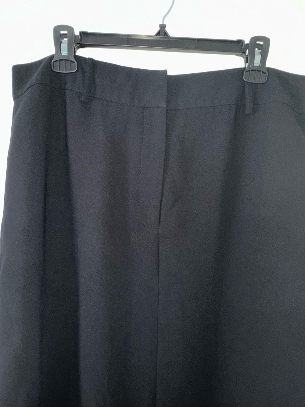 New York & Company Black Maxi Skirt - Sleek Straight Silhouette - Picture 8 of 11